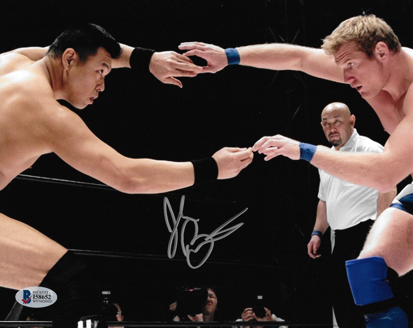 Josh Barnett Signed 8x10 Photo Poster painting BAS Beckett COA UFC New Japan Pro Wrestling NJPW