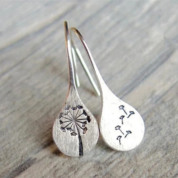 ‘Make A Wish’ Dandelion Earrings