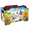 5D DIY Diamond Painting Kunst dekorative Aufbewahrungsbox Holz Lagerung Clutch (Katze)