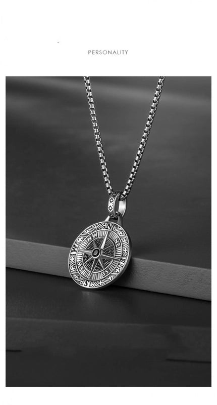 Hip-hop Rock Streetwear Oval Alloy Plating Men’s Pendant Necklace Sweater Chain