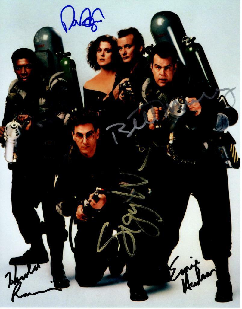 Dan Aykroyd Murray Ramis + 2 signed 11x14 Photo Poster painting autographed Picture Pic and COA