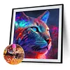 Cat - Full Round Drill Diamond Painting