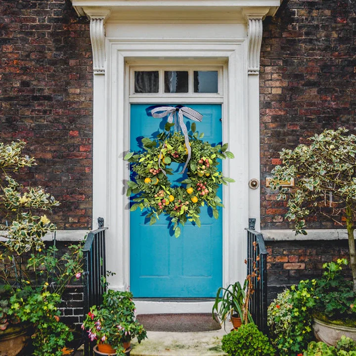 Lemon Pomegranate Plant Pastoral Style Ornament Ornament