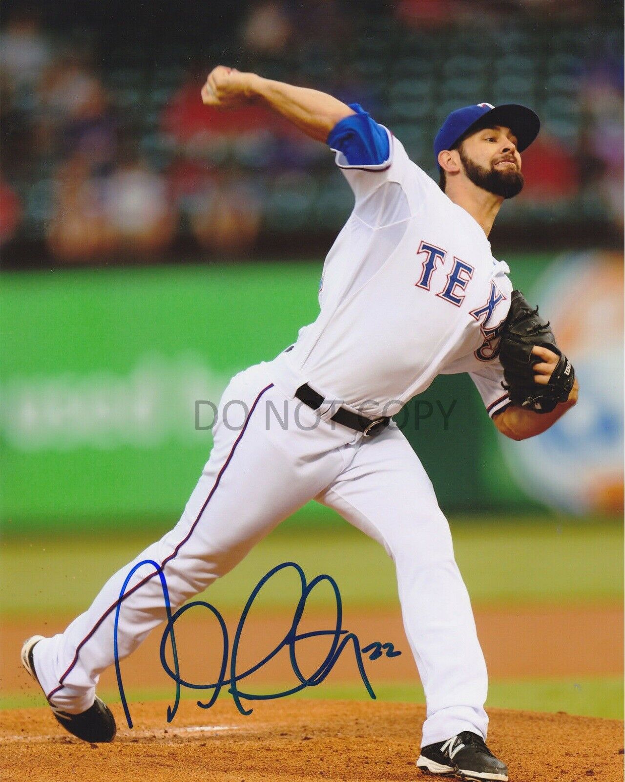 Nick Martinez Texas Rangers Pitcher #37 Autographed Signed 8x10 Photo Poster painting REPRINT