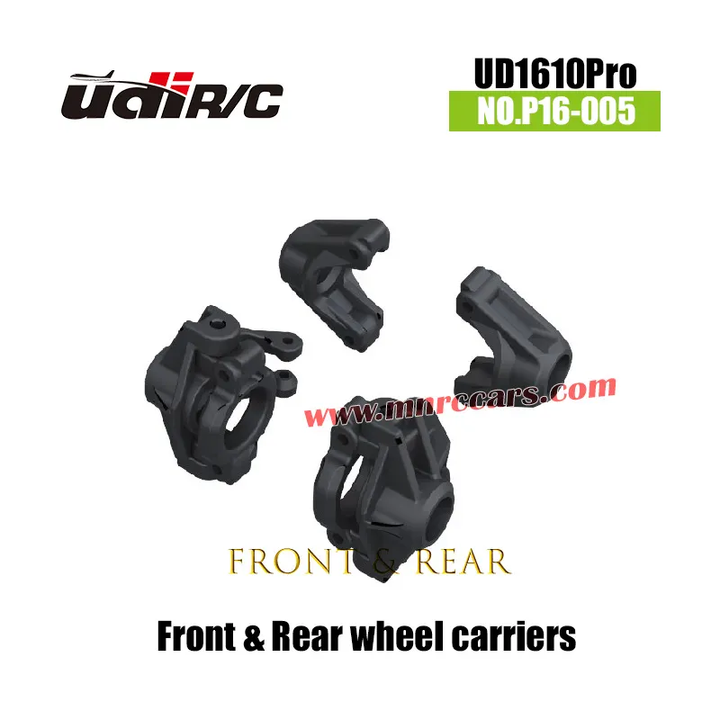 UDIRC UD1610Pro Parts Front & Rear Wheel Carriers P16-005