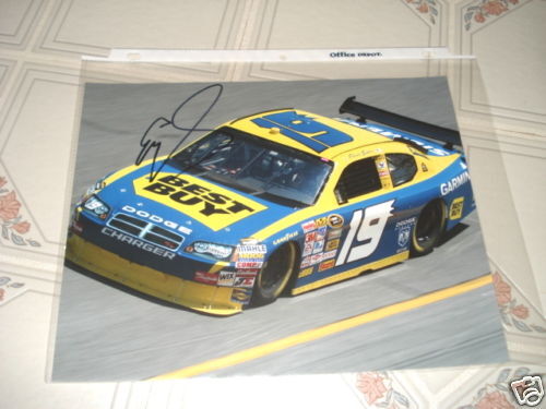 Elliot Sadler Nascar Racing Autograph Signed 8x10 Photo Poster painting