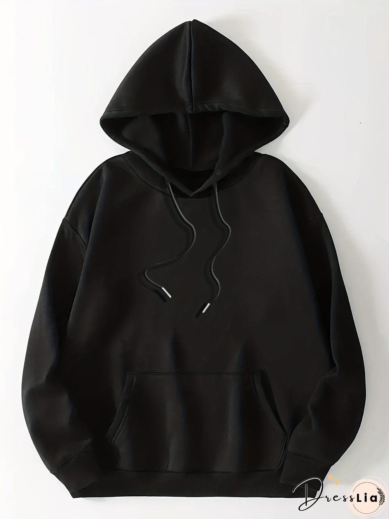 Cartoon Dinosaur Graphic Long Sleeve Fleece Hooded Sweatshirts Print Drawstring Sports