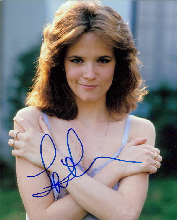 Lea Thompson (Back to the Future) signed 8x10 Photo Poster painting In-person