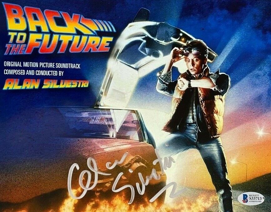 Alan Silvestri signed autographed Back to the Future 8x10 Photo Poster painting Beckett COA