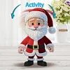 Xmas Acrylic Shaking Head 5D DIY Diamond Art Tabletop Decorations (Santa Claus)