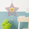 DIY Diamond Painting Double-sided Rotatable Star Hanging Wind Chime Suncatcher Hanging Kit