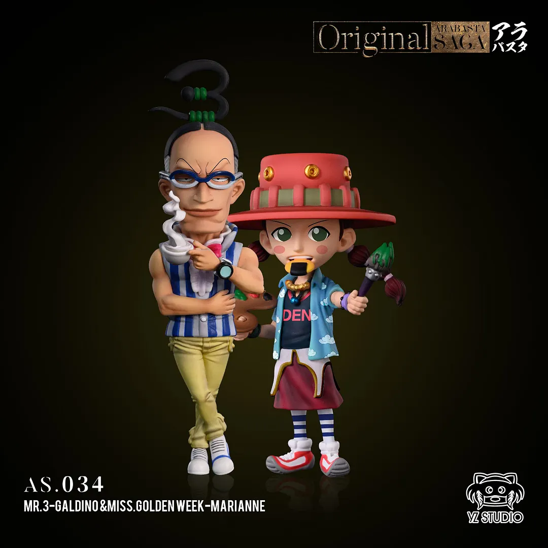 Baroque Works Mr. 3 Galdino & Miss Goldenweek Marianne - ONE PIECE