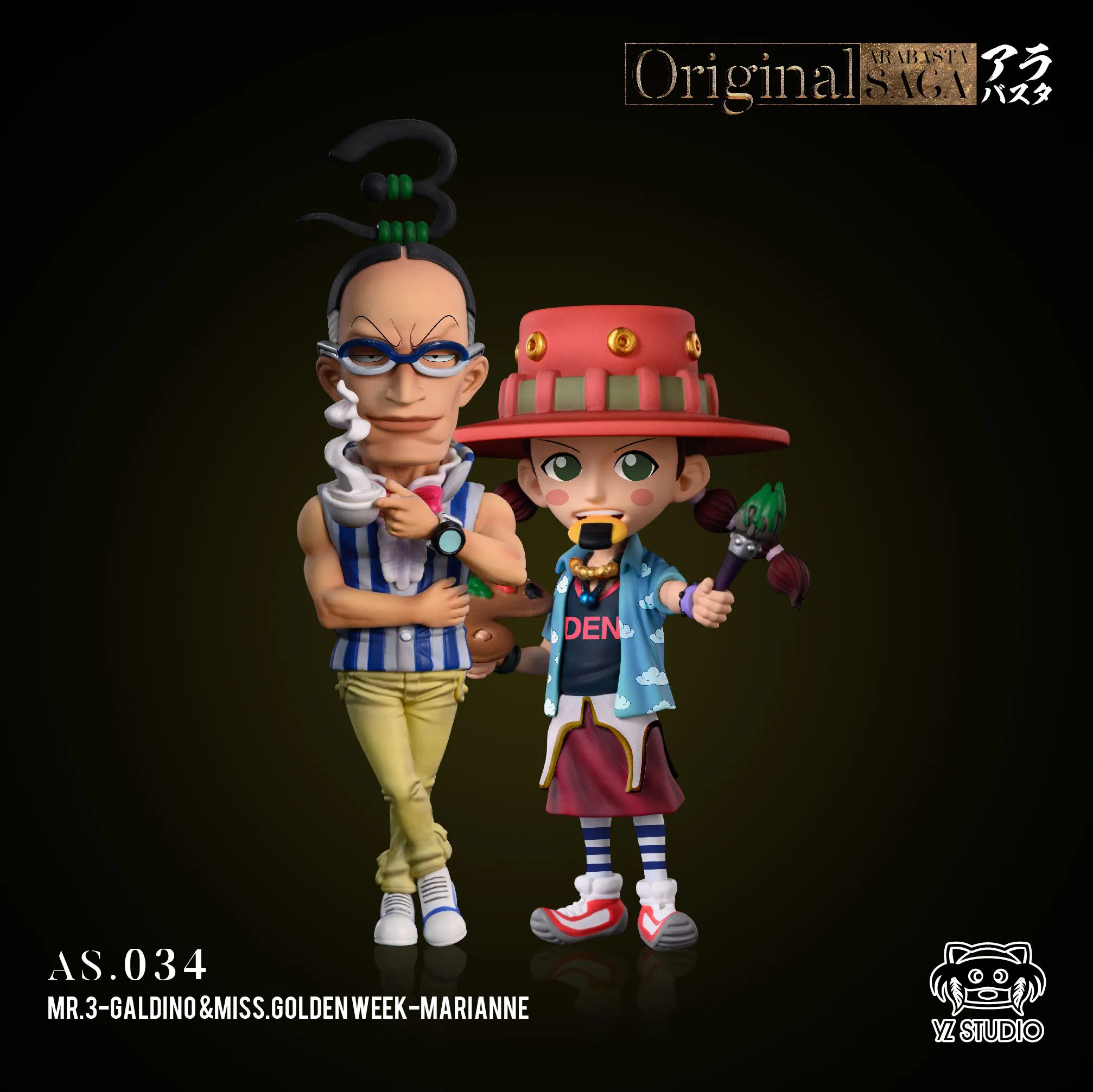 Baroque Works Mr. 3 Galdino & Miss Goldenweek Marianne - ONE PIECE