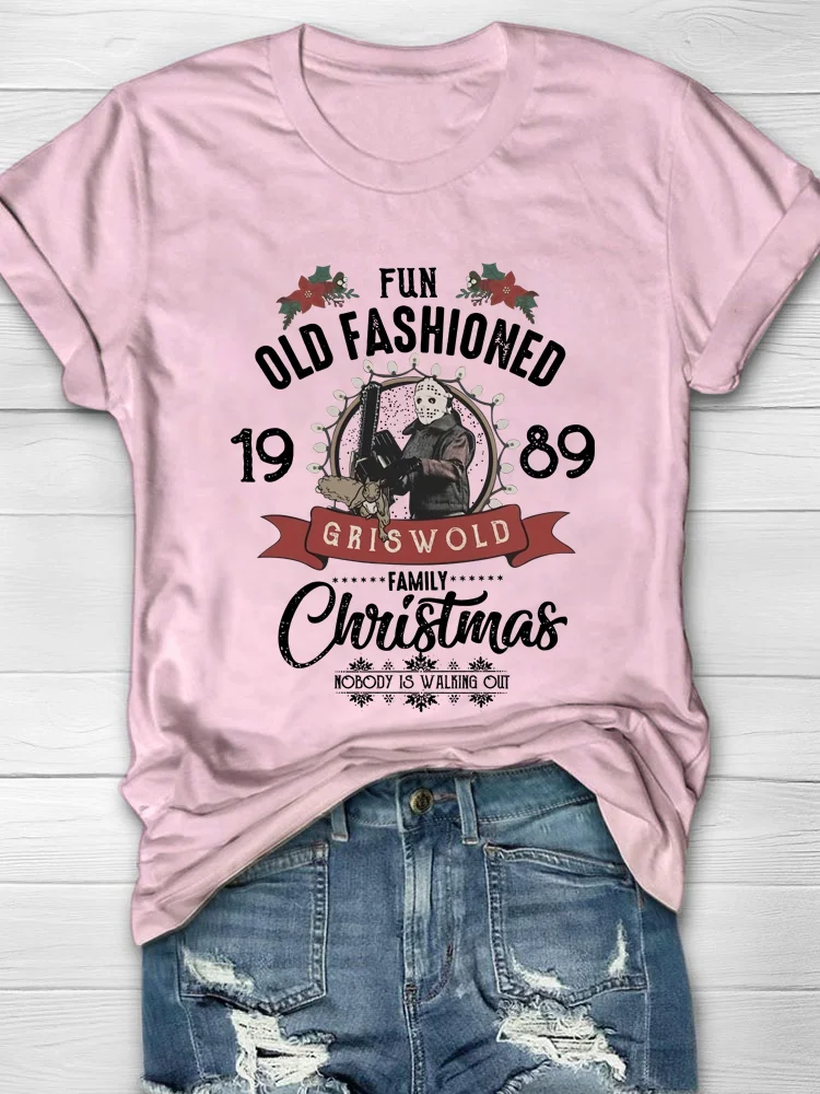 Eagerlys Griswold Fun Old Fashioned Family Christmas T-shirt Eagerlys