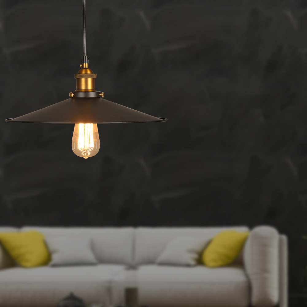 

Industrial Style Ceiling Vintage Iron Pendant Fixture Night Light, 501 Original