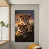 Tiger-11CT Stamped Cross Stitch 40*65cm(Big Size)