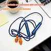 Bluetooth-compatible Earplug Headphones Noise Reduction Neckband Wireless Earbuds Earplug for Industrial Workout Running Sports