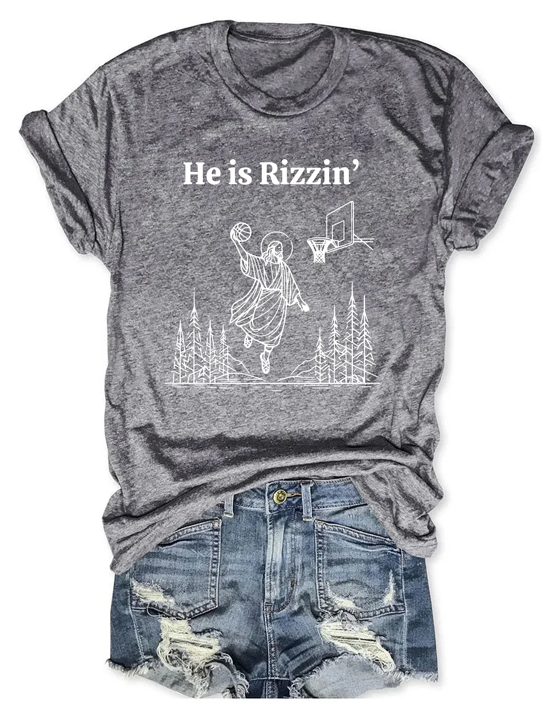 He Is Rizzin' T-shirt