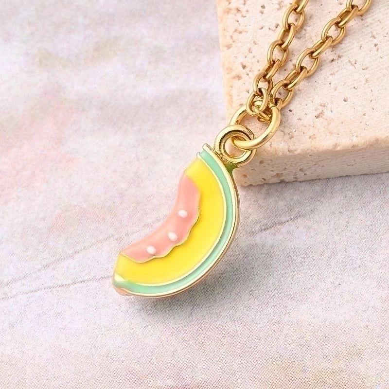 1 Pc/Package 14x7mm 18x7mm 8.5x6mm Hole 3~3.9mm Copper 18K Gold Plated White Gold Plated Fruit Strawberry Mushroom Polished Jewelry Accessories Pendant