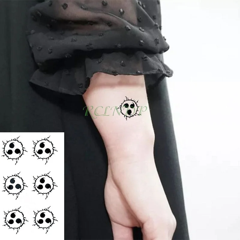 Waterproof Temporary Tattoo sticker Anime fake tatto stickers flash tatoo hand foot body art for girl men women kids