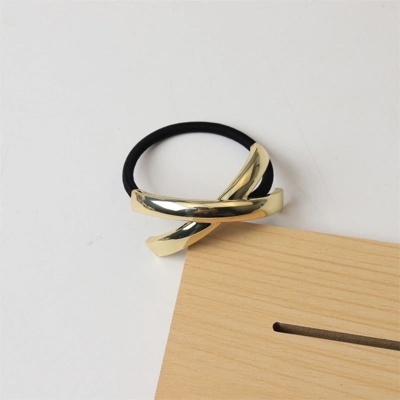 Women’s Elegant Classic Style Bow Knot Alloy Hair Tie