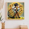 Black Woman - Crystal Rhinestone Diamond Painting
