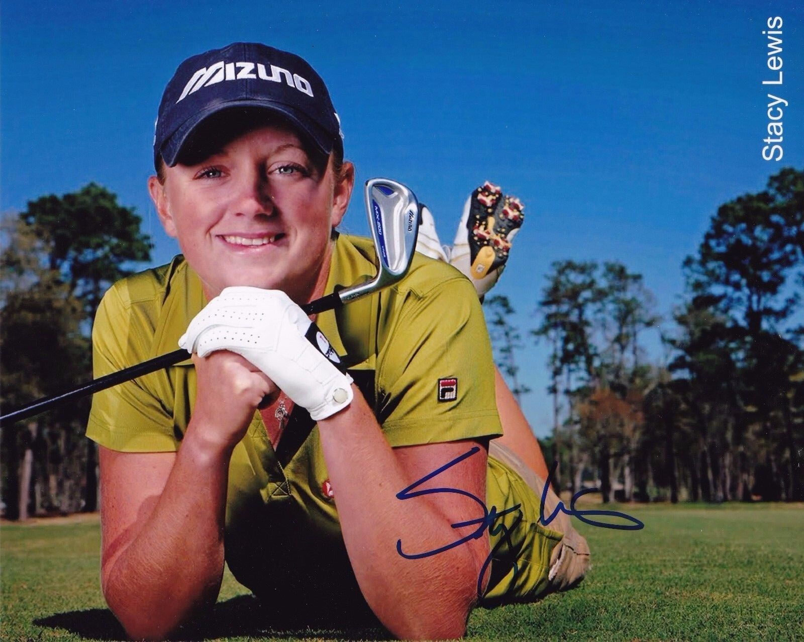 Stacy Lewis autographed 8x10 Photo Poster paintingC731