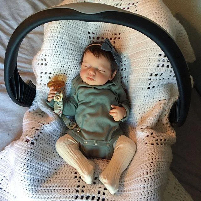 20" Amanda Truly Reborn Sleeping Newborn Baby Doll with "Heartbeat" and Coos Rebornartdoll® Rebornartdoll®