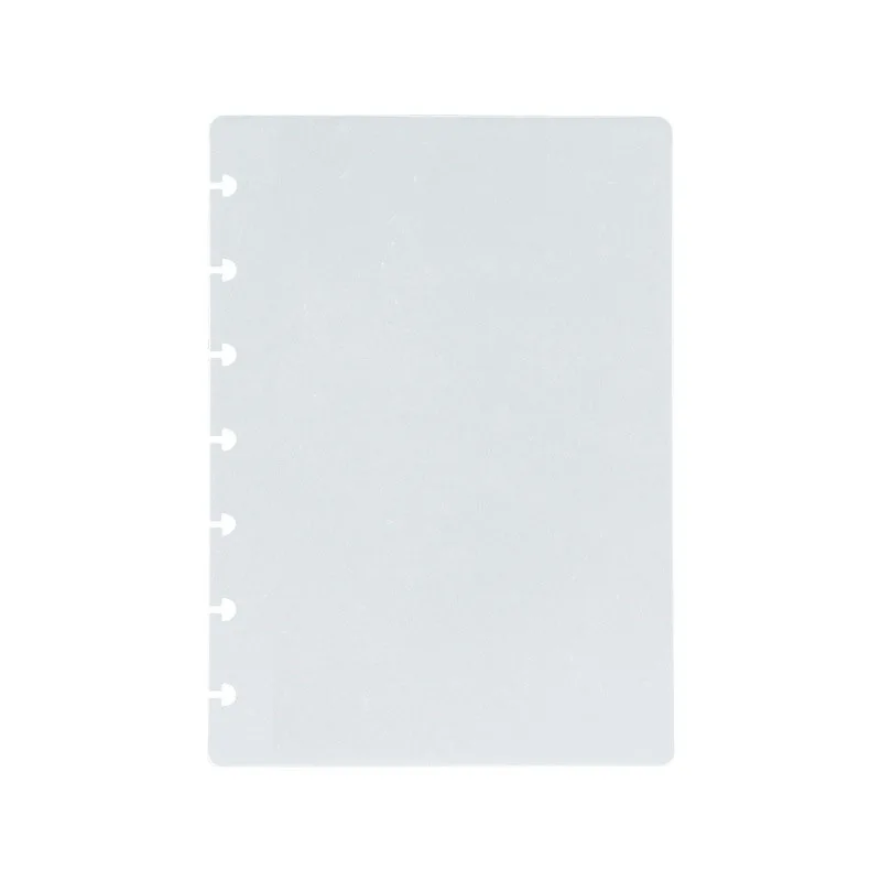 A4 A5 Mushroom Hole Cover T-shaped Hole Loose-leaf Notebook Cover Binder Notebook Ring Binders Discbound Covers