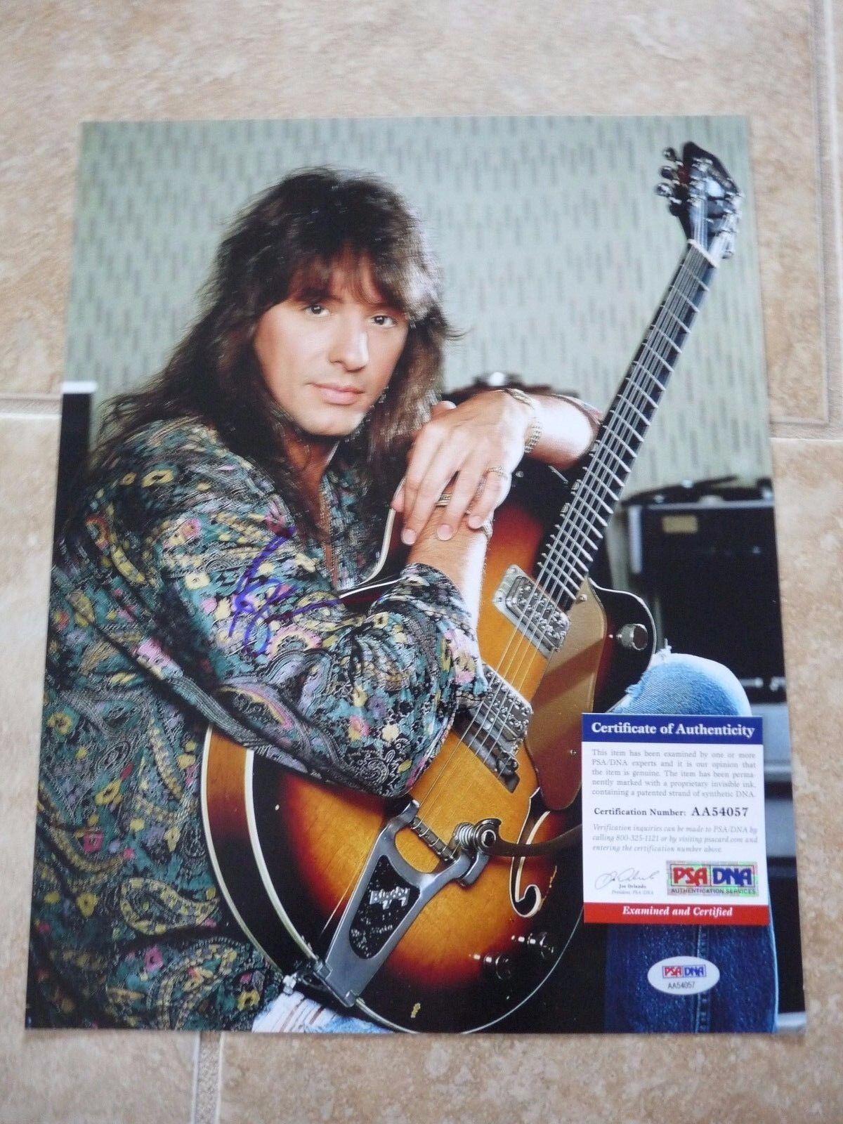 Richie Sambora Bon Jovi Signed Autographed 11x14 Photo Poster painting PSA Certified F2