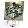 Mandala-Paint By Numbers Acrylic Painting 40*40cm