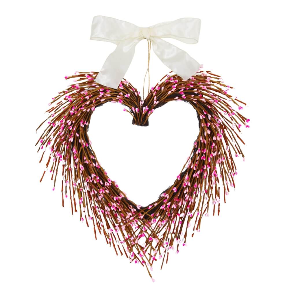 Wedding Heart Bloom Wreath