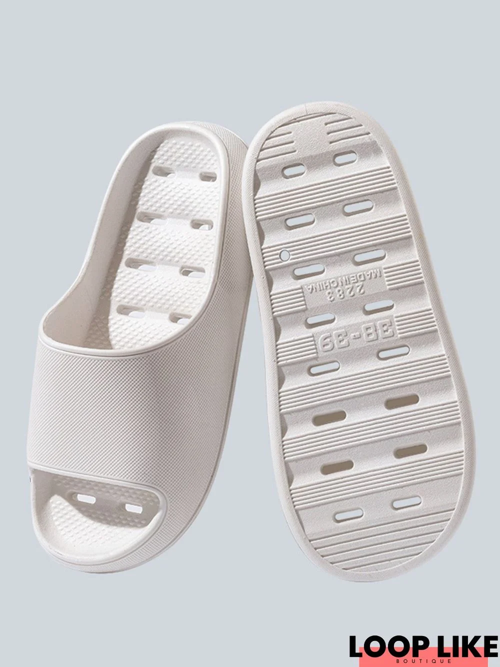 Non-slip Breathable Water Leaking Waterproof EVA Bathroom Slippers