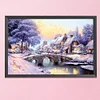 Snow Sence-14CT Counted Cross Stitch Kit(50*40cm)