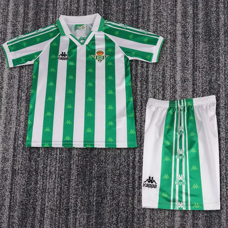 1995/97 Real Betis Home Retro - Kids Kit
