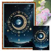 Moon-14CT Stamped Cross Stitch 40*60cm