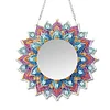 Mandala DIY Diamond Painting Mirror Kit Diamond Art Makeup Mirror for Beginners
