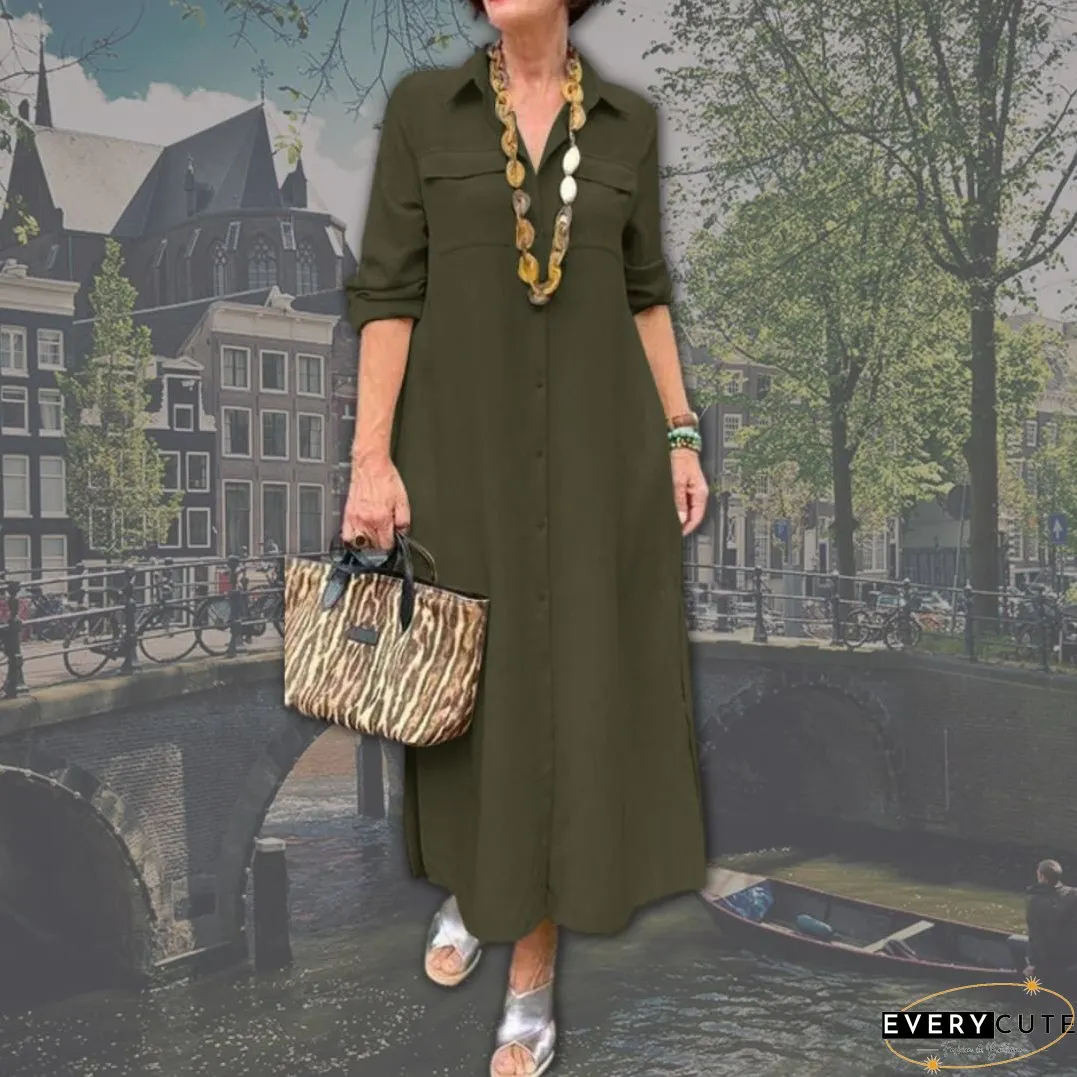 Casual and Effortless winter Dress