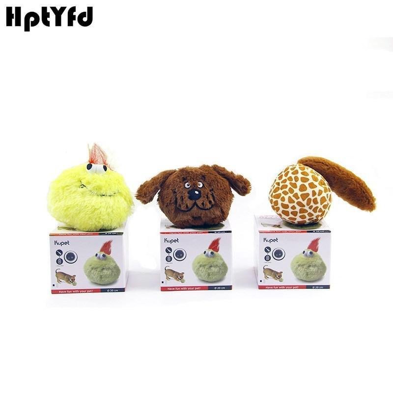 Advanced Pet Electric Funny Jumping Monster Squeaky Bouncing Ball Toy