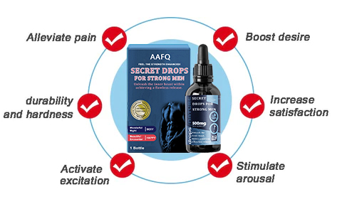 AAFQ®Secret Drops vahvoille miehille