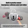 Motorcycle DVR HD 1080P Front Rear View Dash Cam IP65 Waterproof Parking Monitor