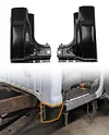 Autoholic Cab Corner Kit Black Fit for 1999-2016 Ford Super Duty F250 F350 Regular Cab Standard Cab Crew Cab Driver & Passenger Side NOT for Ext cab