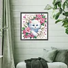 Diamond Painting-DIY Crystal Rhinestone Kitten Through