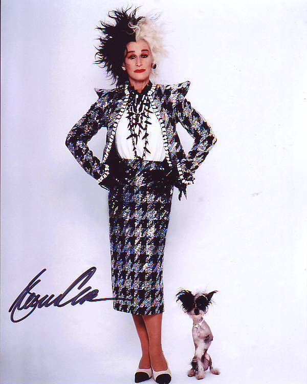 GLENN CLOSE signed autographed 101 DALMATIONS CRUELLA DE VIL Photo Poster painting