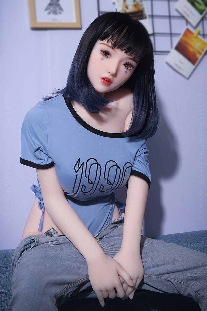 Mozudoll 145cm Realistic Standard Chest Lady Doll with Starry Makeup H3846 Mozudoll HANIDOLL