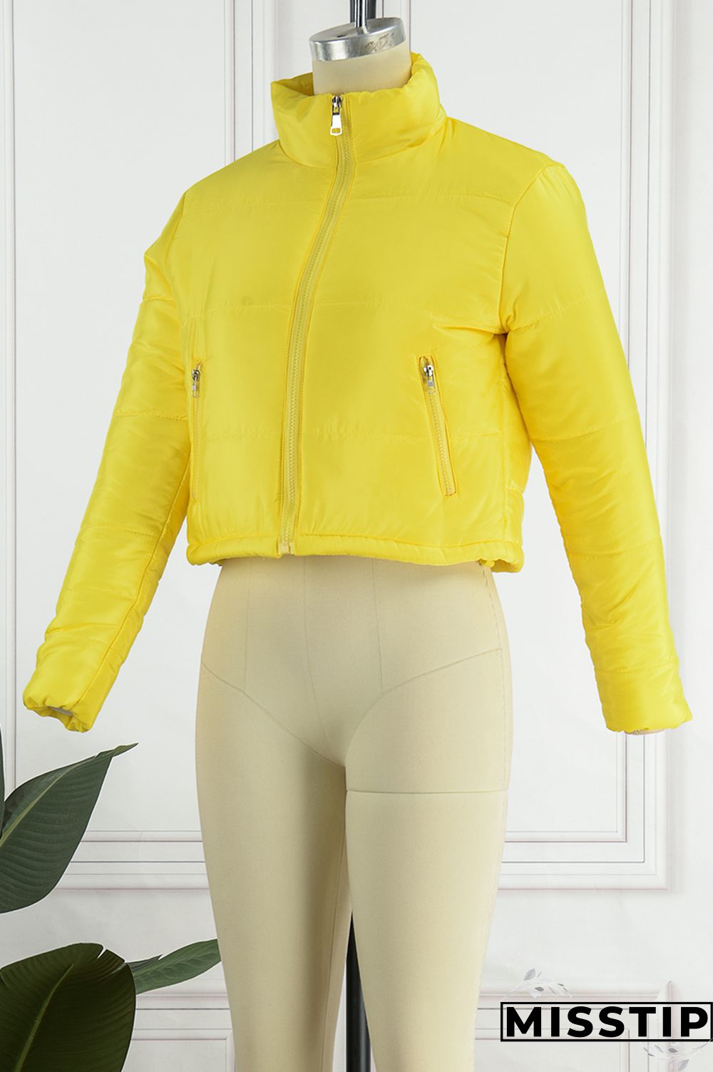 Light Blue Fashion Casual Solid Cardigan Mandarin Collar Outerwear