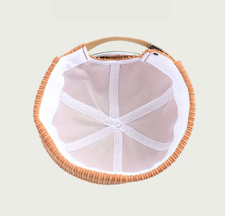 Embroidered Vintage Corduroy Cap