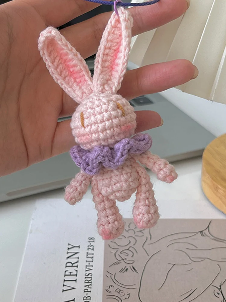 YarnSet-Rabbit Keychain Crochet Starter Kit
