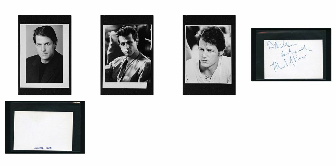 Michael Pare - Signed Autograph and Headshot Photo Poster painting set - Virgin Suicides