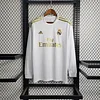 2019/2020 Retro Long Sleeve Real Madrid Home Football Shirt 1:1 Thai Quality